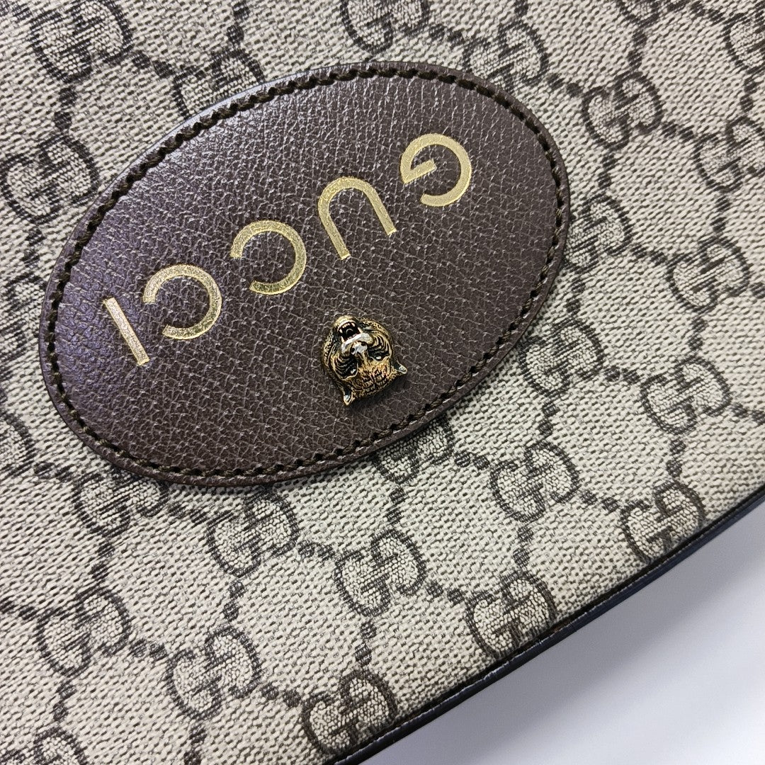 Neo Vintage Monogram Coated Canvas Beige