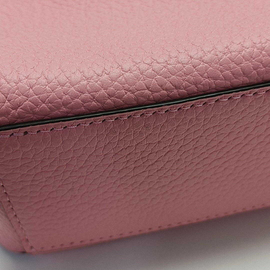 COOL BOX Super Mini Calfskin Pink