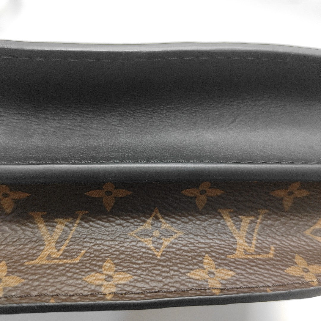 TRUNK Monogram Coated Canvas Brown