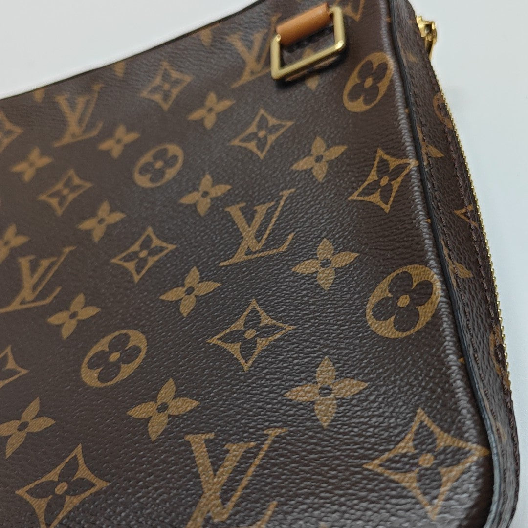 SOFT TRUNK PM Monogram Coated Canvas Brown
