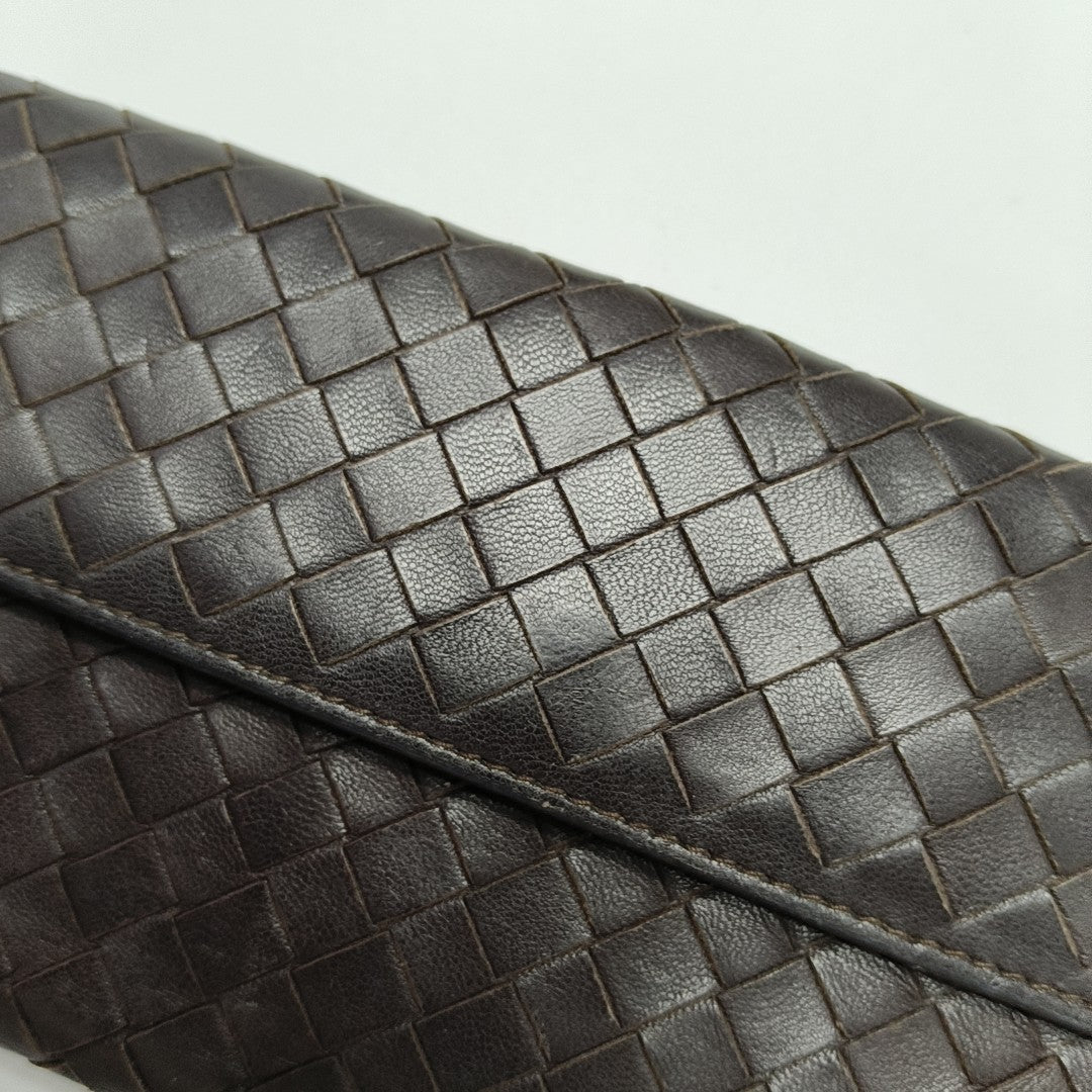 Lambskin Wallet Brown