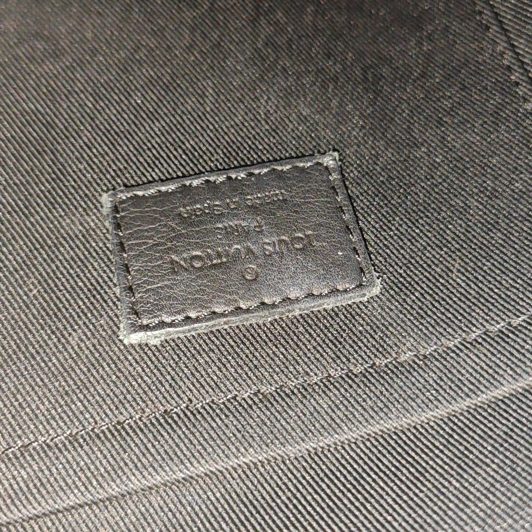 PALM SPRINGS Mini Monogram Coated Canvas Brown