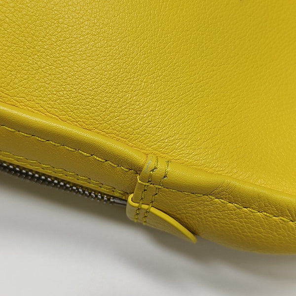 Triangle Calfskin Yellow
