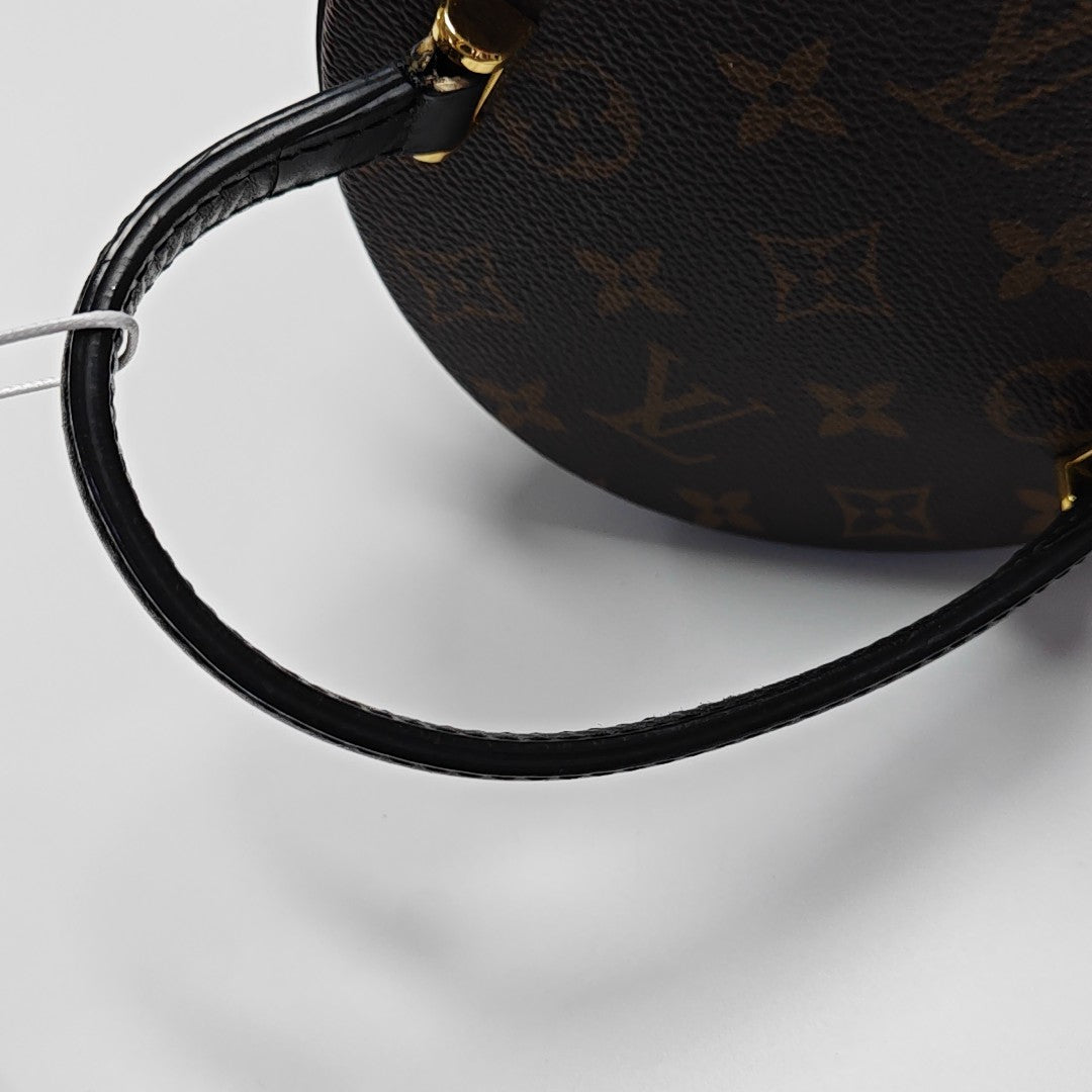 CANNES PM Monogram Coated Canvas Brown