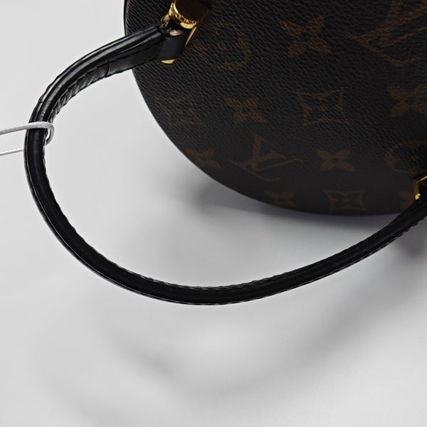 CANNES PM Monogram Coated Canvas Brown