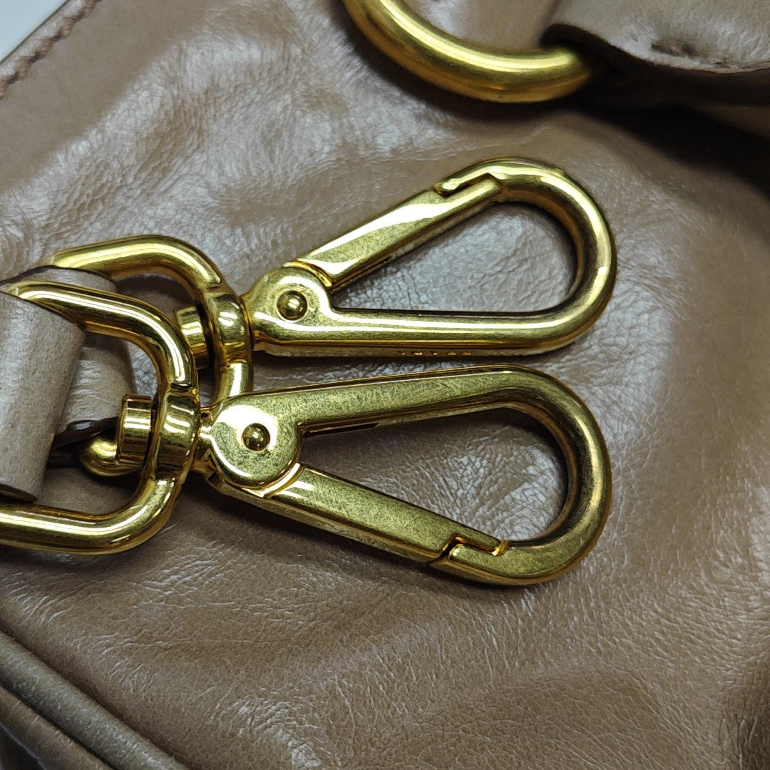 Calfskin Tote Bag Brown