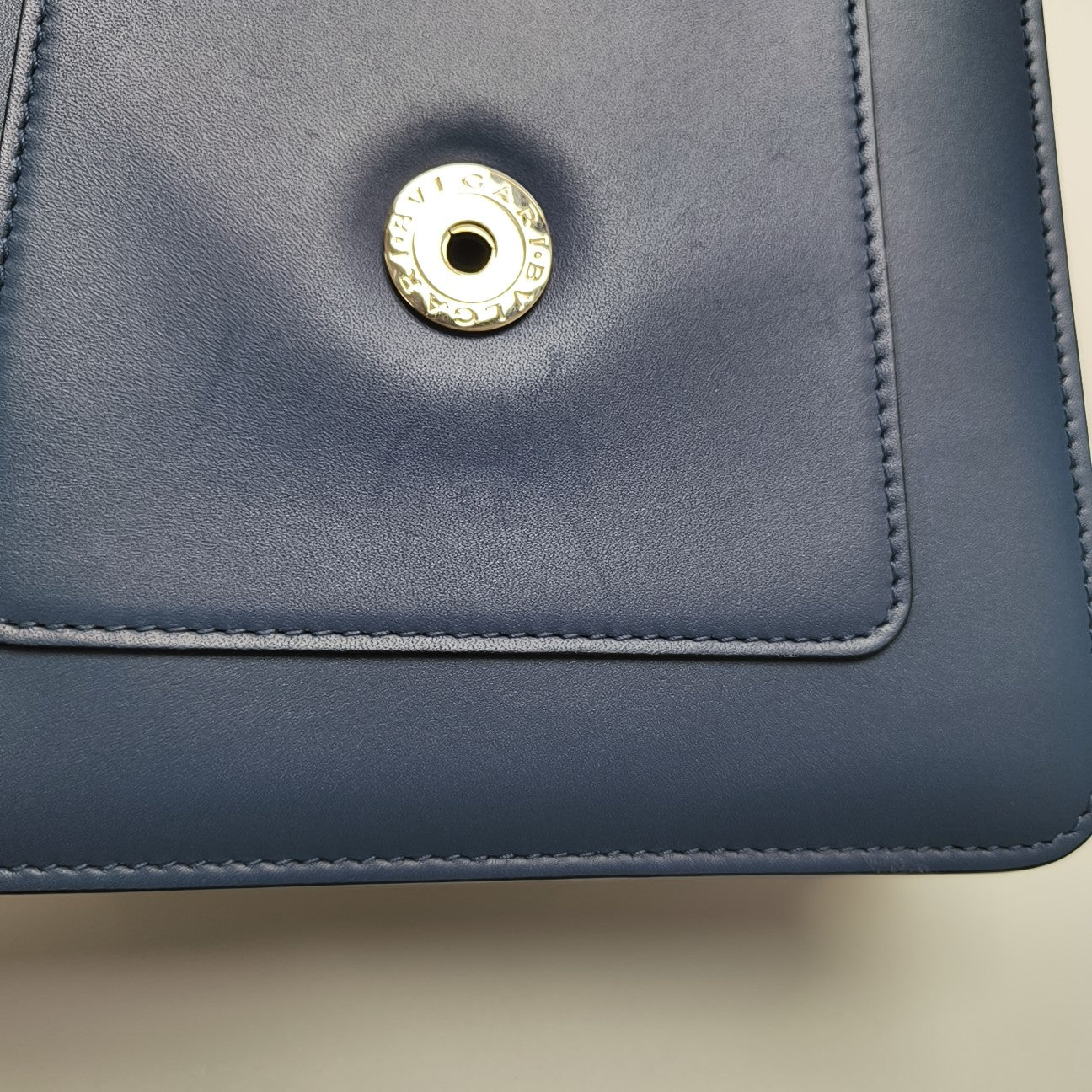 SERPENTI FOREVER Small Quilted Calfskin Blue