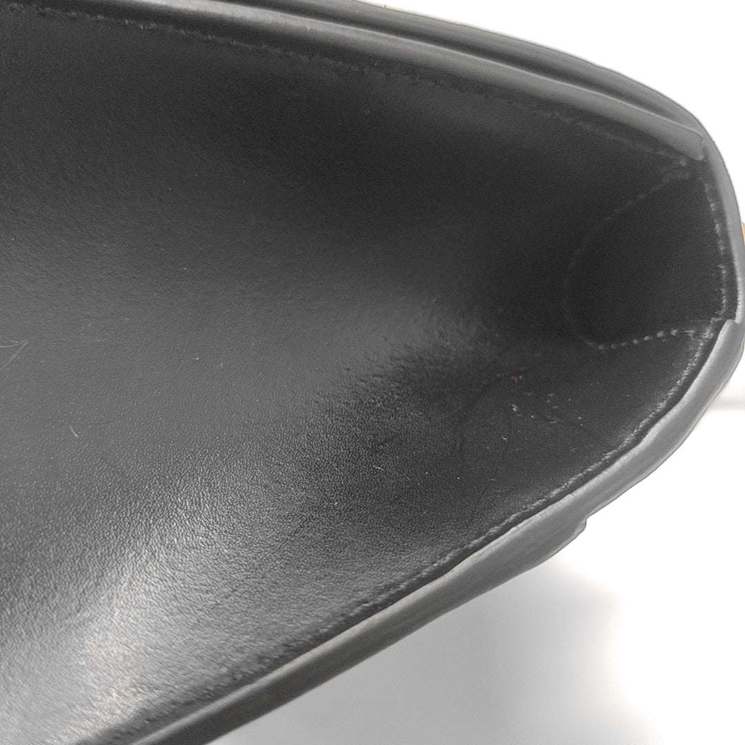 Hourglass S Calfskin Black