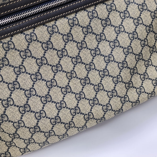 GG Supreme Monogram Coated Canvas Black