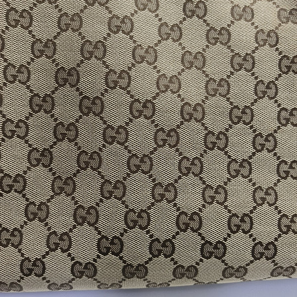 Monogram Canvas Tote Bag Brown