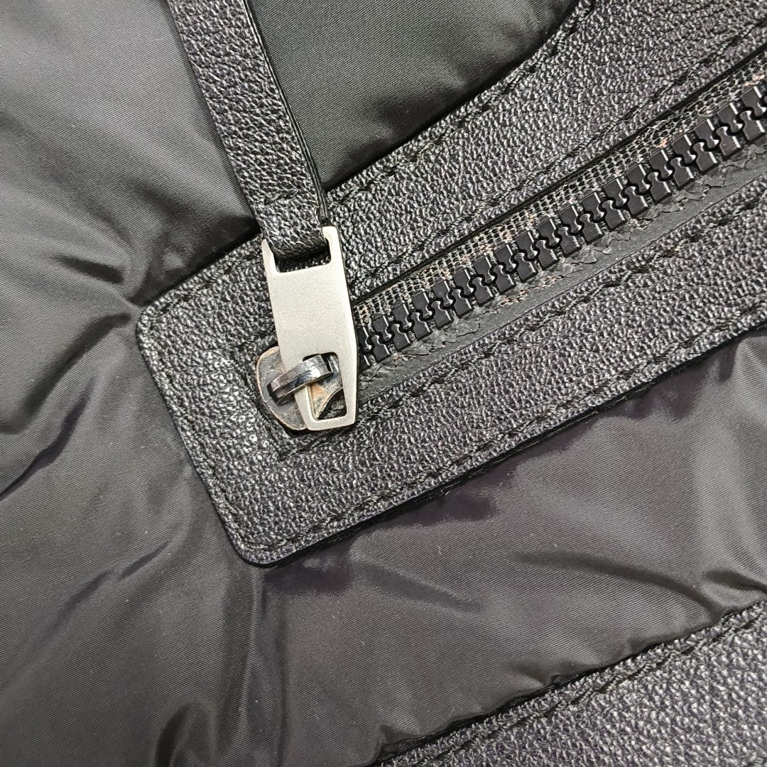 Nylon Shoulder Bag Black