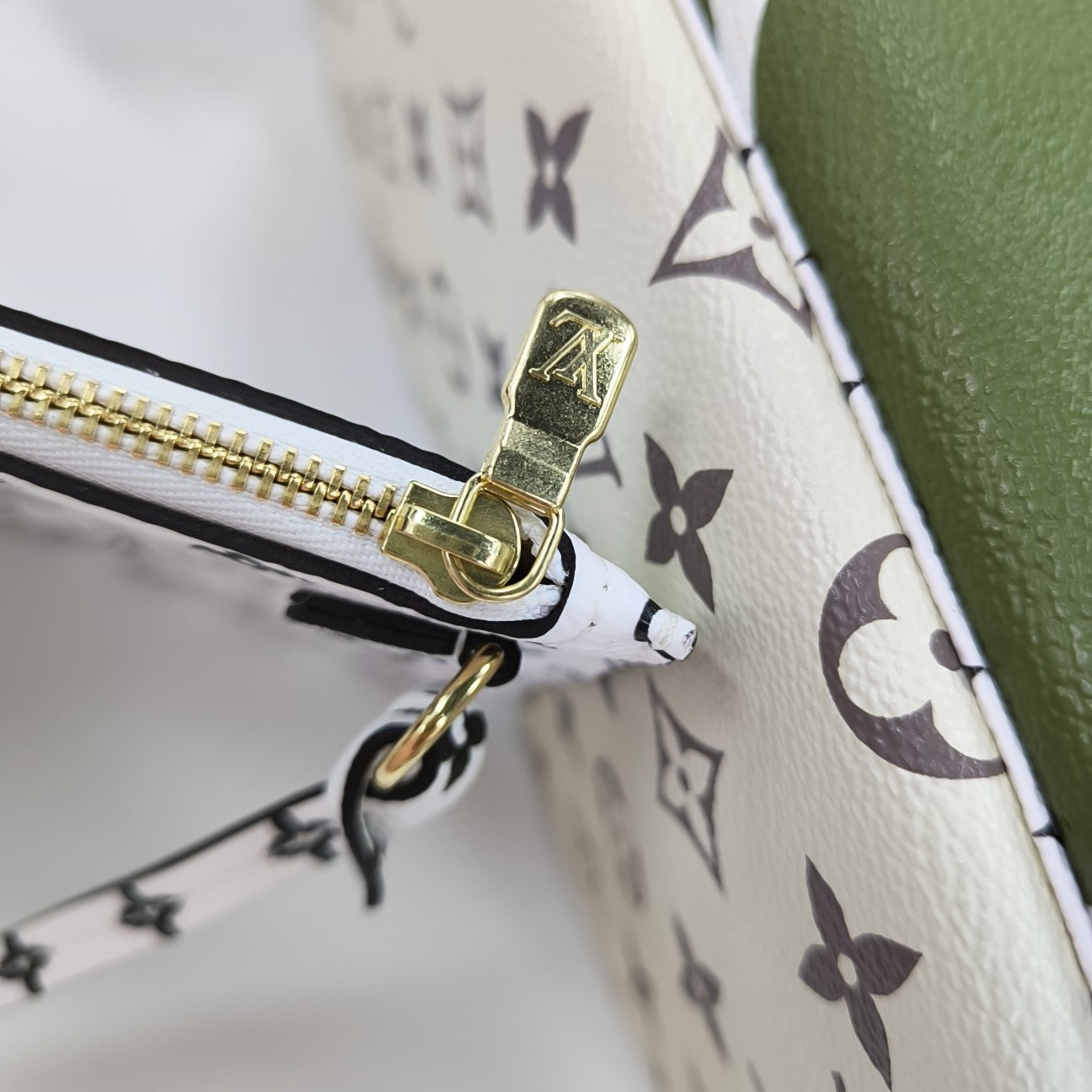 NEVERFULL MM Monogram Coated Canvas Multicolor
