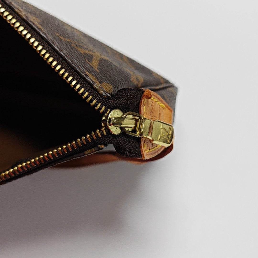 ACCESSOIRES Monogram Coated Canvas Brown