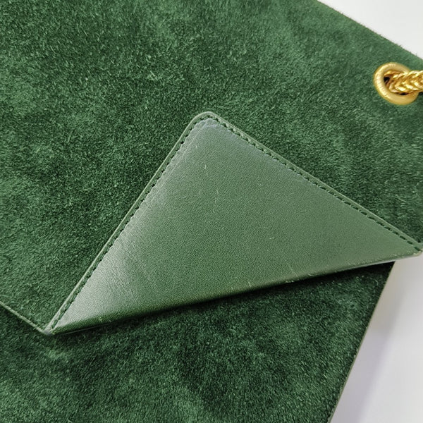 VINTAGE BETTY Suede Green