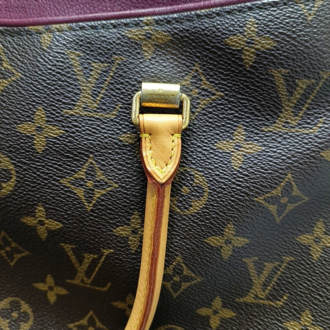 PALLAS Monogram Coated Canvas Brown