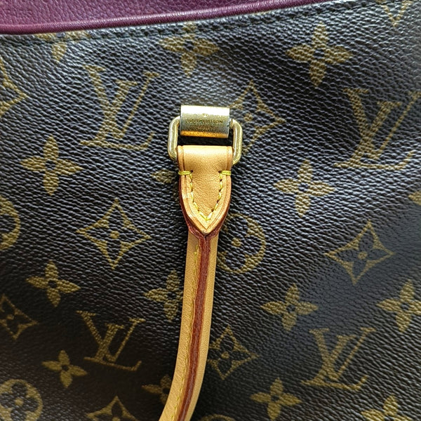 PALLAS Monogram Coated Canvas Brown