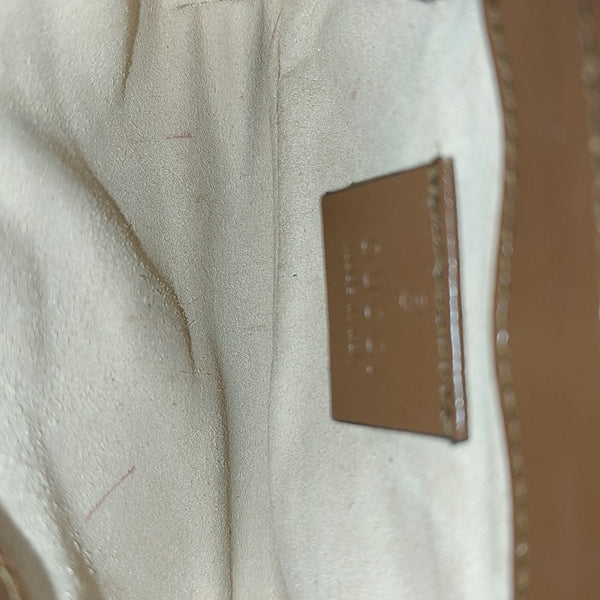 GG Marmont Mini Quilted Calfskin Brown