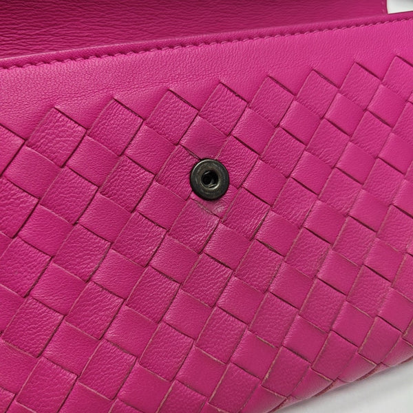 Lambskin Wallet Red