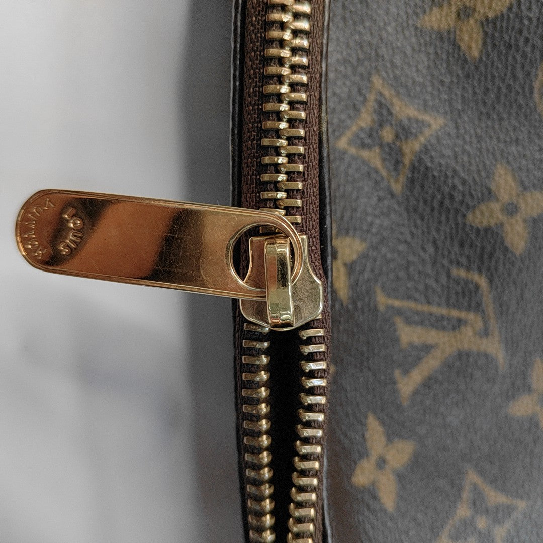 TOTALLY MM Monogram Coated Canvas Brown