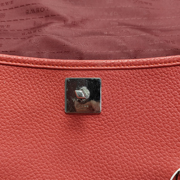 Calfskin Shoulder Bag Red