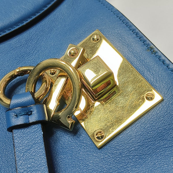 Ferragamo Studio Calfskin Blue