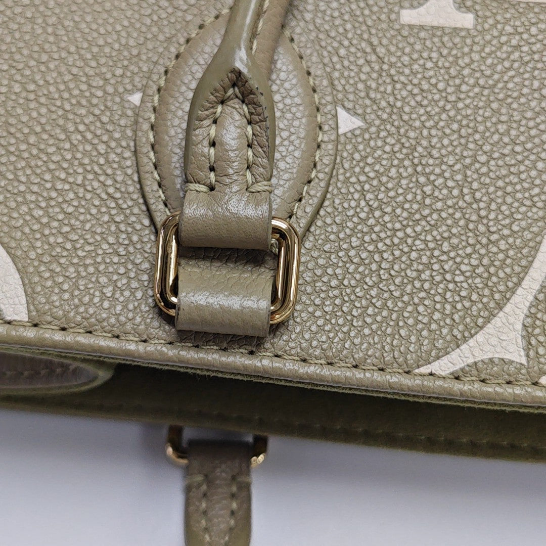 ONTHEGO PM Monogram Calfskin Green