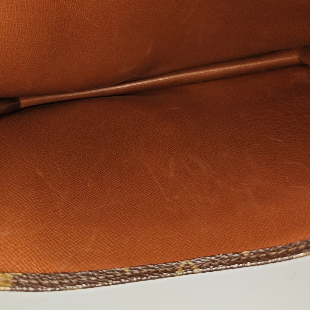 POCHETTE RABAT Monogram Coated Canvas Brown