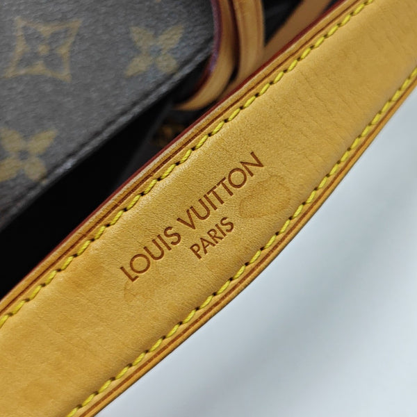 NN14 Monogram Coated Canvas Brown