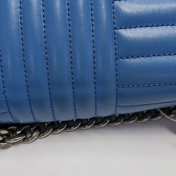 Diagramme Quilted Calfskin Blue