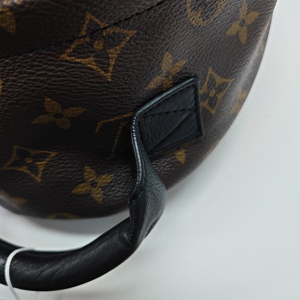 PALM SPRINGS PM Monogram Coated Canvas Brown
