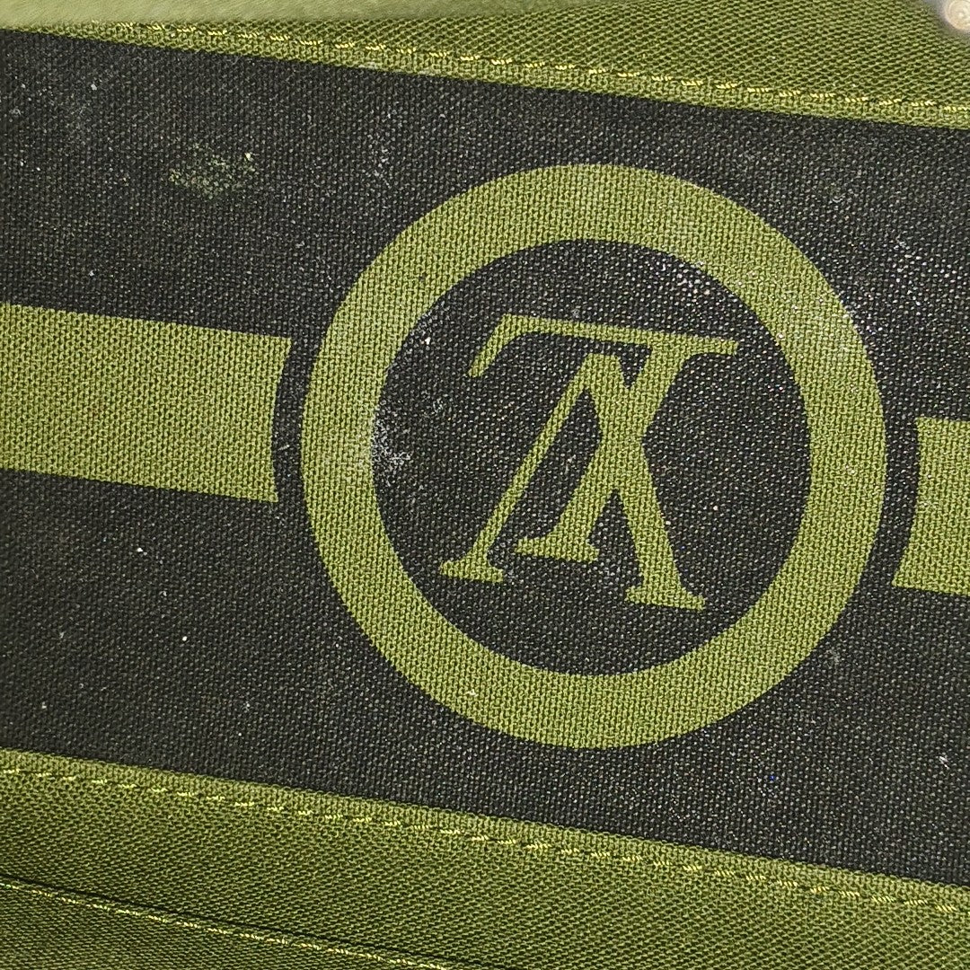 Monogram Coated Canvas Shoulder Bag Black