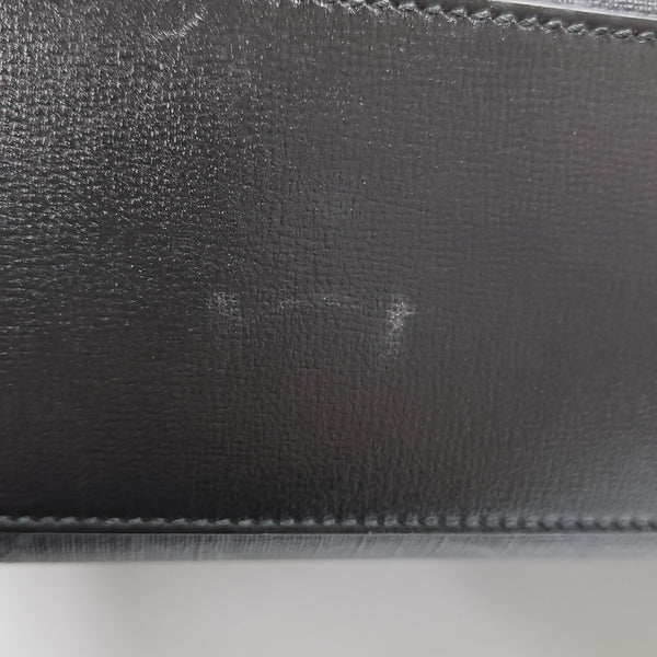 Retro Monogram Coated Canvas Black