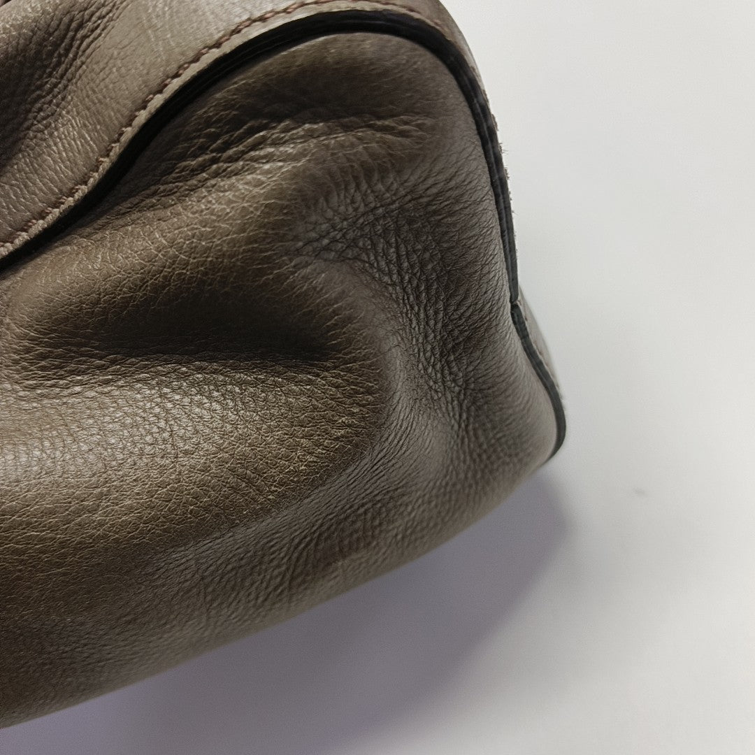 Calfskin Tote Bag Brown