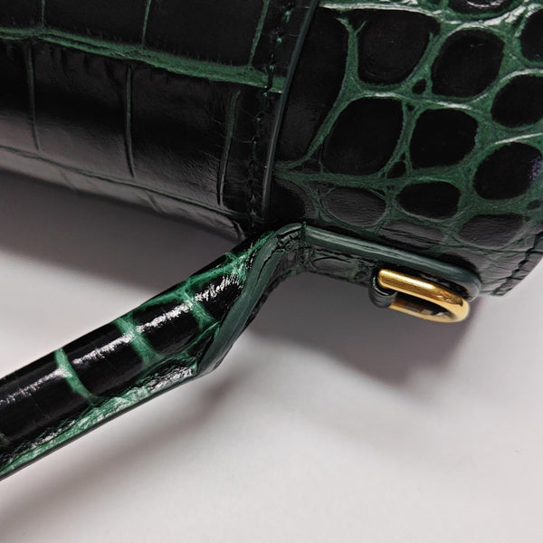 Hourglass S Calfskin Green