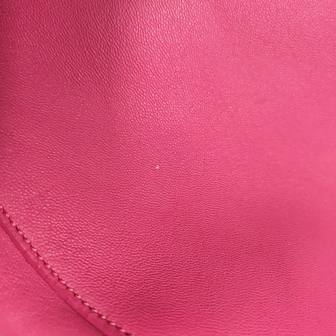 Calfskin Shoulder Bag Red