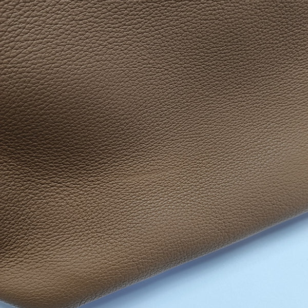 Calfskin Shoulder Bag Brown