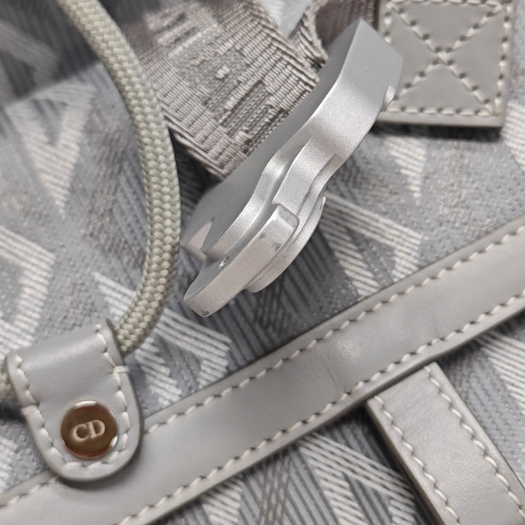Hit The Road Coated Canvas Gray