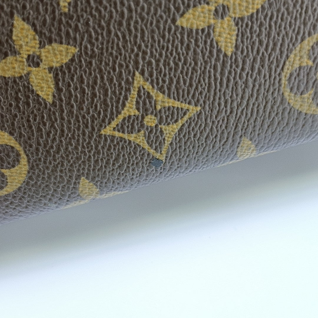 DEAUVILLE Monogram Coated Canvas Brown