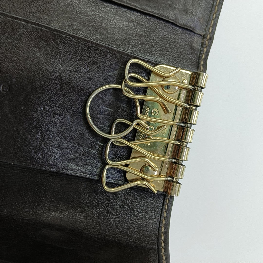 Monogram Canvas Wallet Brown