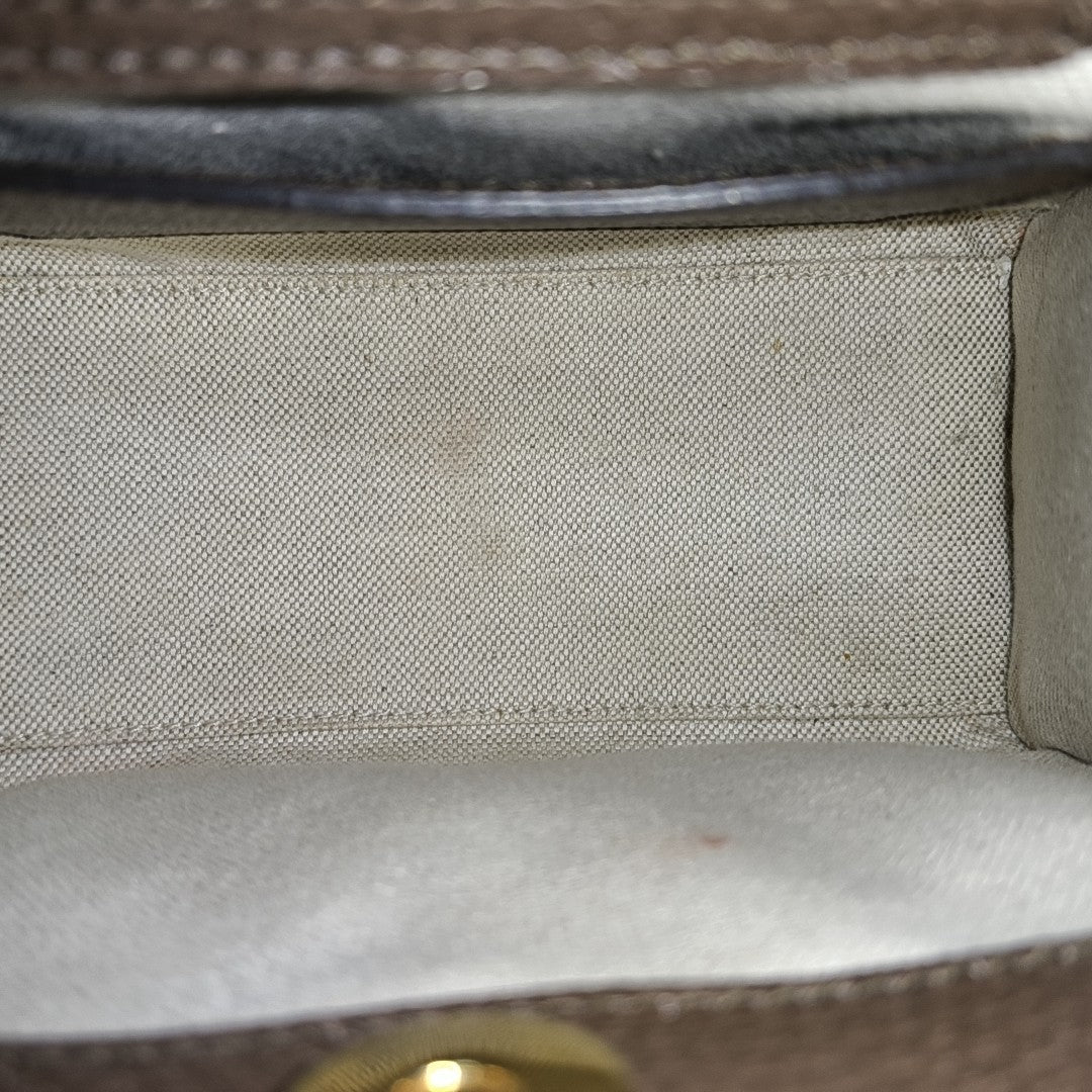 Diana Mini Monogram Canvas Beige