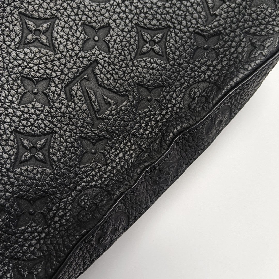 STEAMER Monogram Calfskin Black