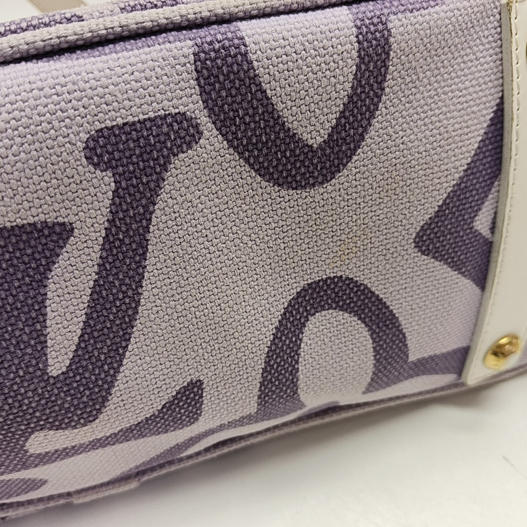 TAHITIENNE CABAS MM Monogram Canvas Purple