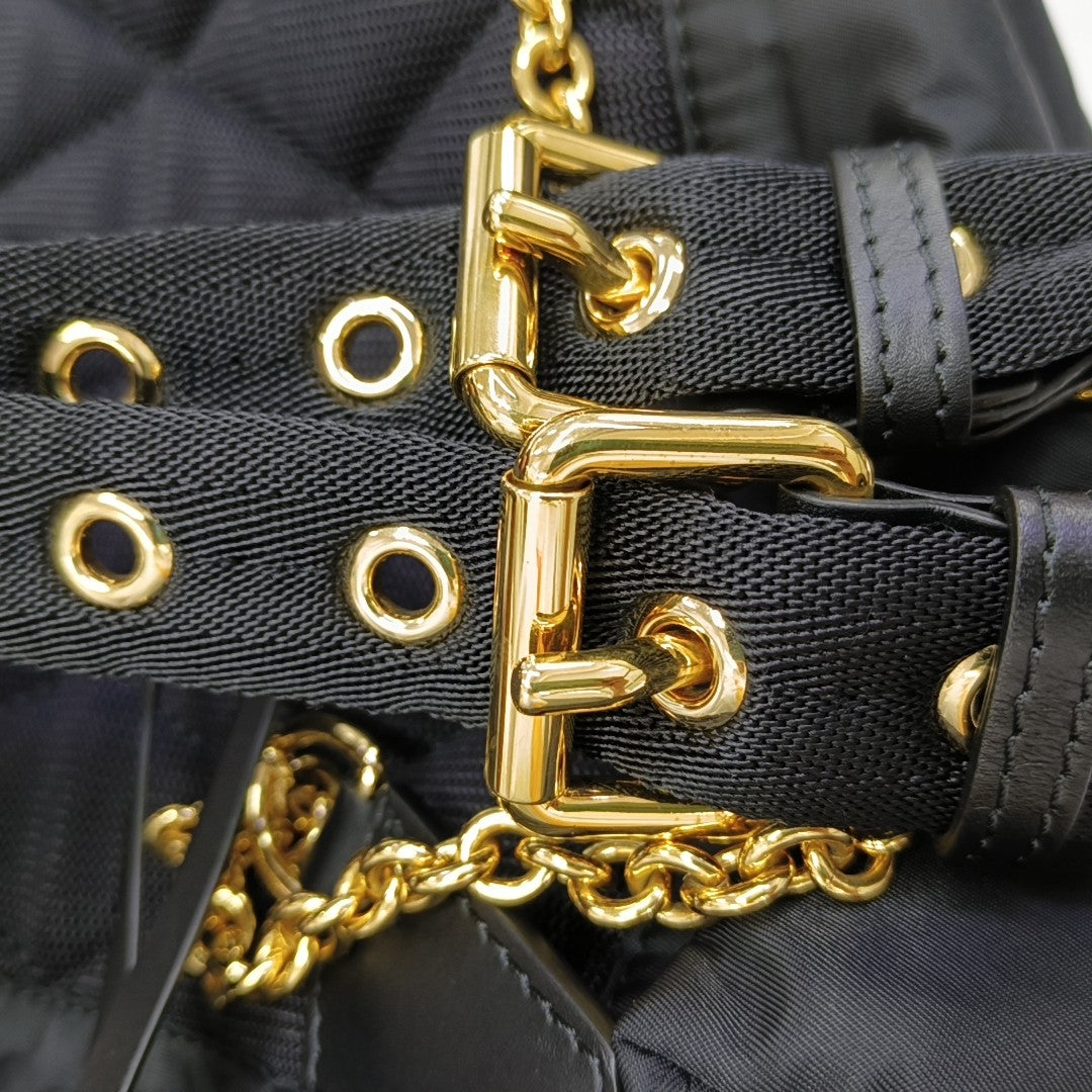 The Rucksack Nylon Black
