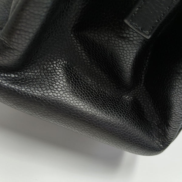 CC TIMELESS SOFT Quilted Grained Calfskin Black