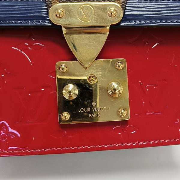 WYNWOOD Monogram Patent Leather Red