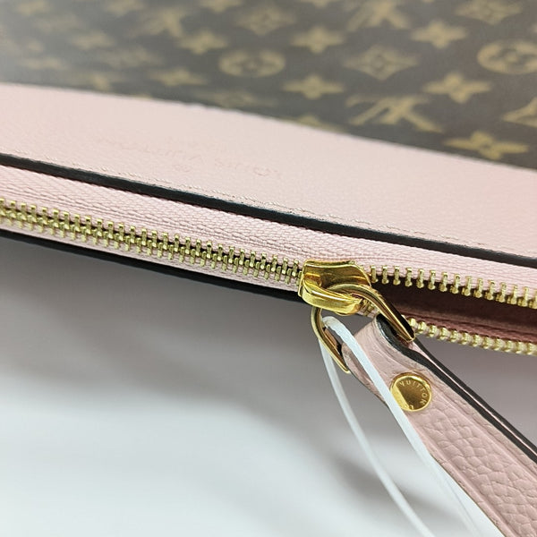 DAILY Monogram Coated Canvas Brown