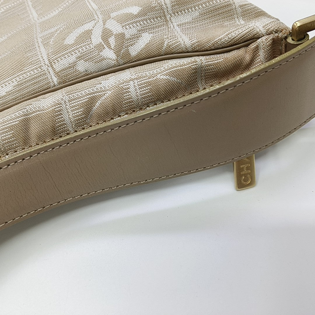 TRAVEL LINE Quilted Canvas Beige