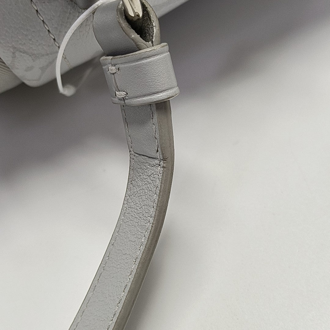 CHALK Monogram Coated Canvas Gray