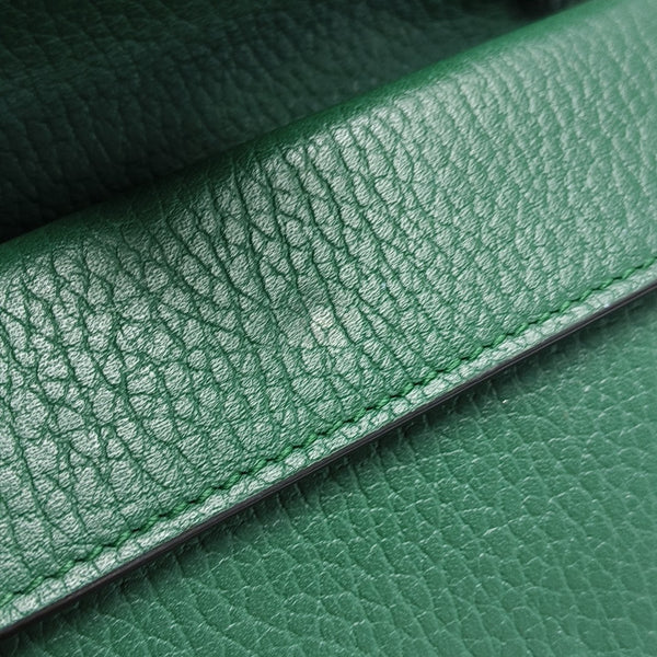Dionysus Super Mini Calfskin Green