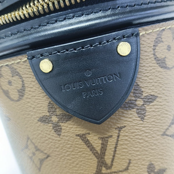CANNES PM Monogram Coated Canvas Brown